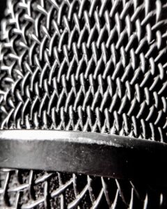 Microphone texture pattern