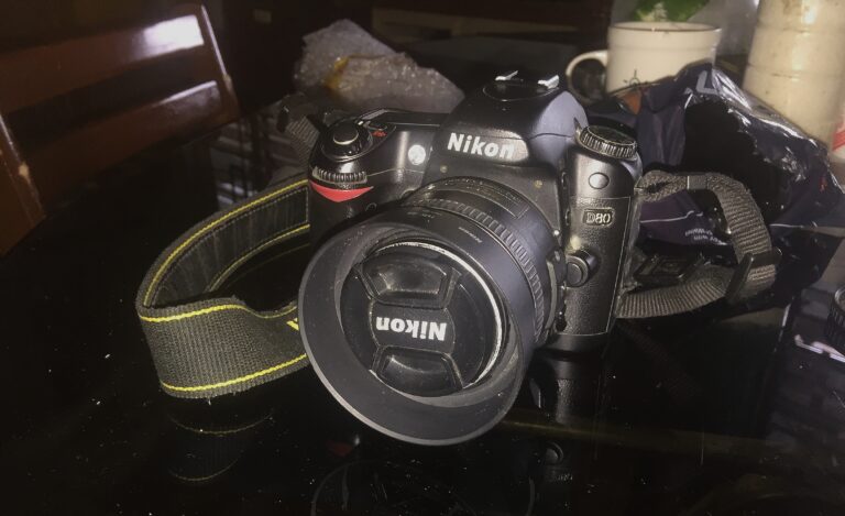 Nikon d80 Camera Old