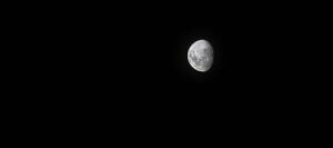 Moon photo processed smallest