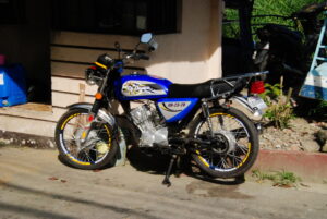 Villagrande Entrace Motor cycle