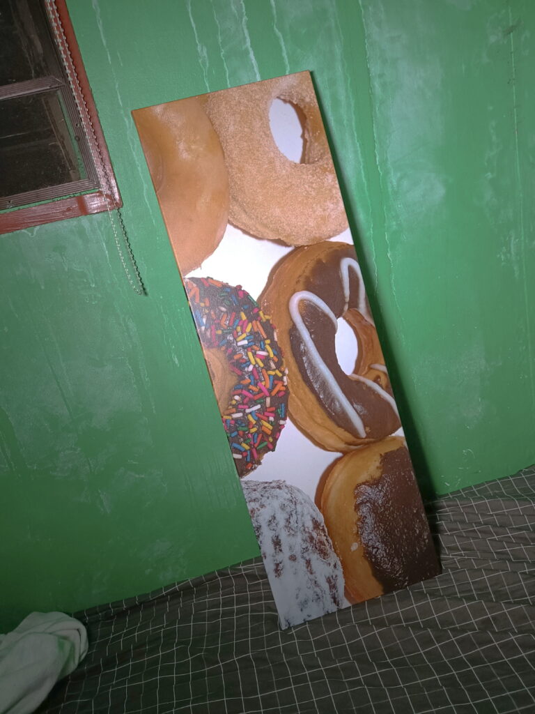 printed photo flicker Donuts