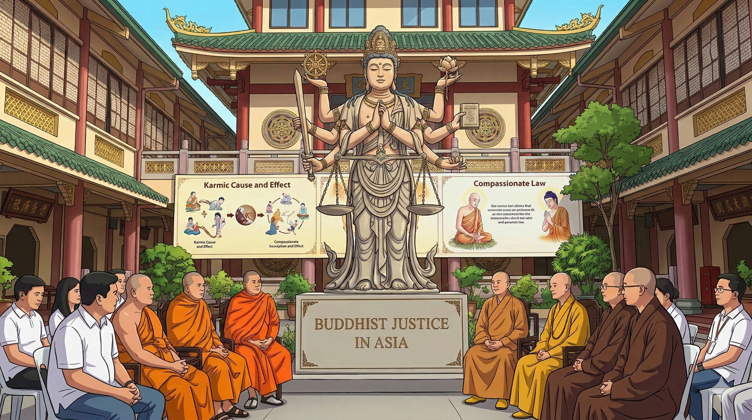 Bhuddist Dharma A Spiritual Point of View of Justice